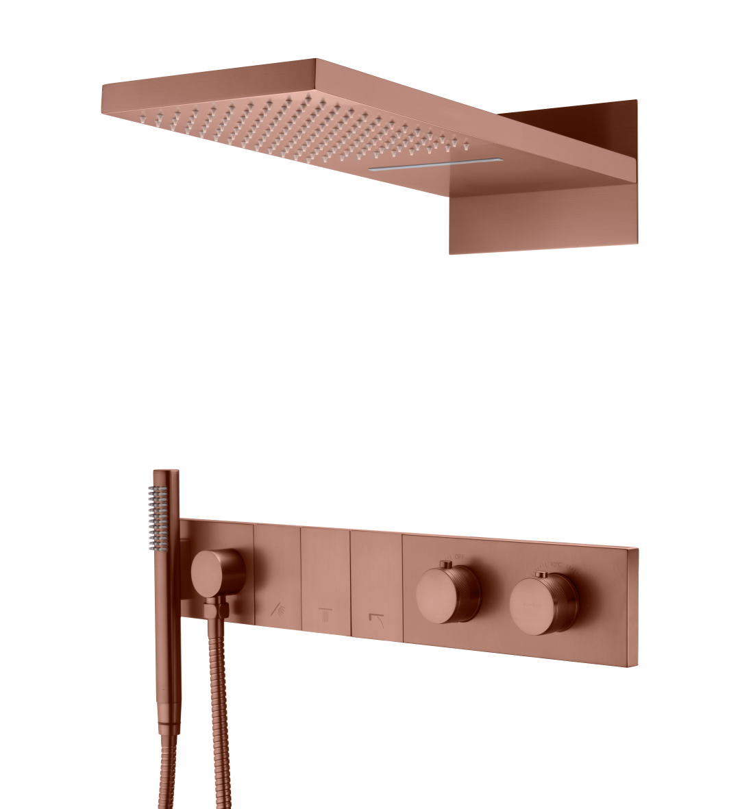 Встраиваемая душевая система Boheme Zodiac 133-BRB