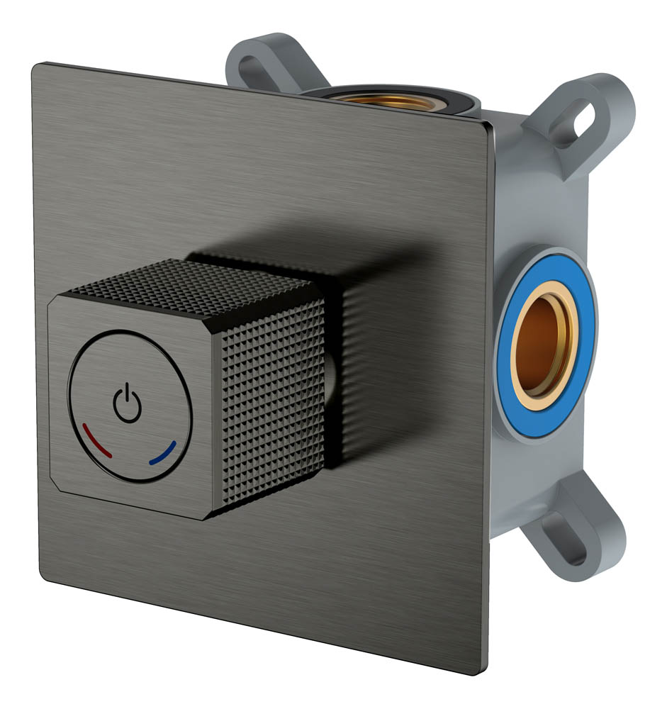 Смеситель автоматический встроенный QUAD Gun Metal 154-5-GM