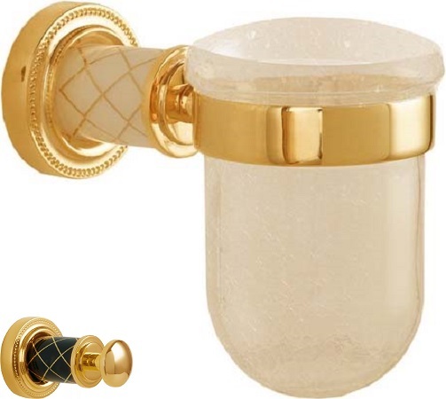 Стакан для зубных щеток Boheme Murano 10904-B-G