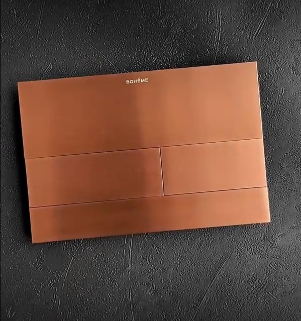 Ультратонкая кнопка смыва для инсталляций Tece