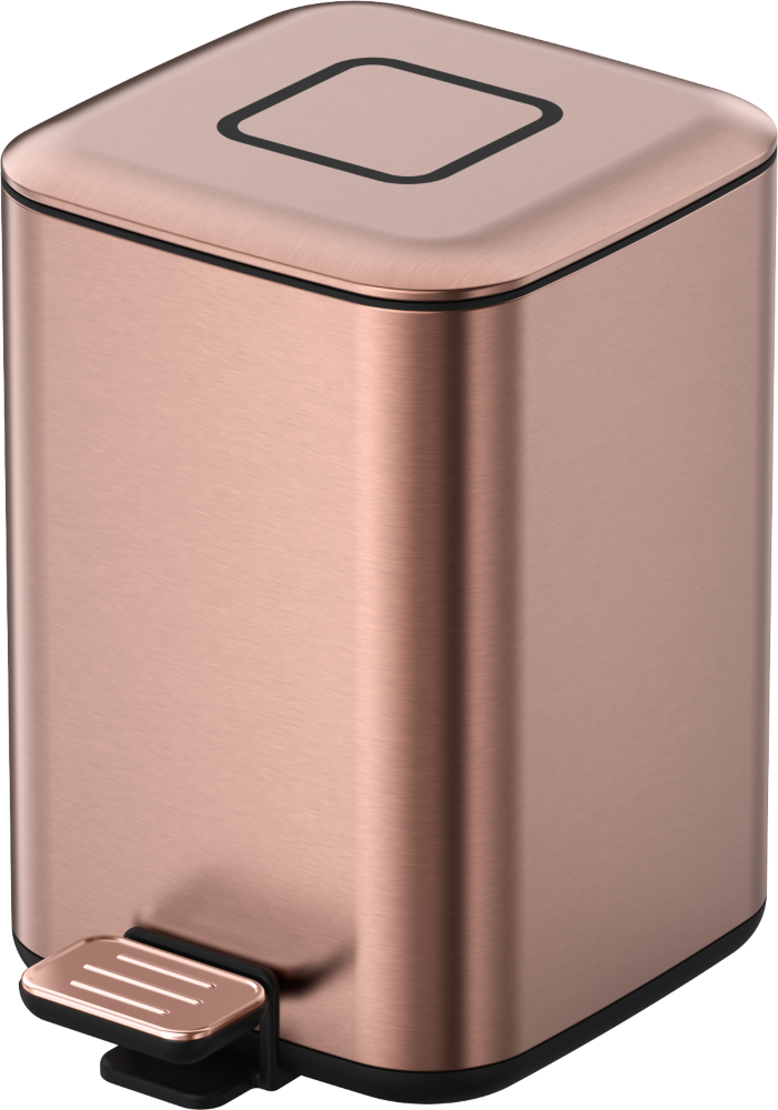 Ведро квадратное COPPER BRUSHED 10948-CB