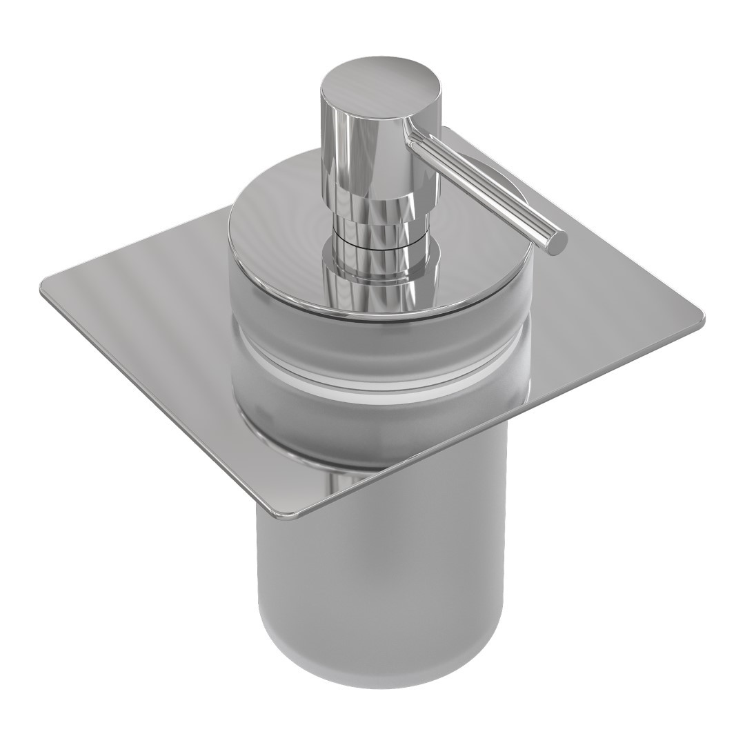 Дозатор жидкого мыла для полки Boheme Space 10966-CR-DISP