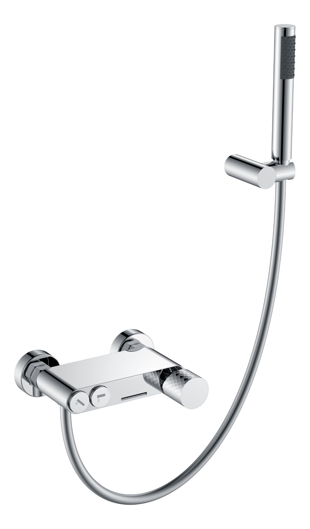 Смеситель для ванны Boheme Stick 123-CRCR