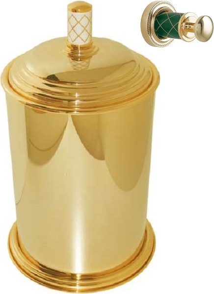 Ведро для мусора Boheme Murano 10907-GR-G