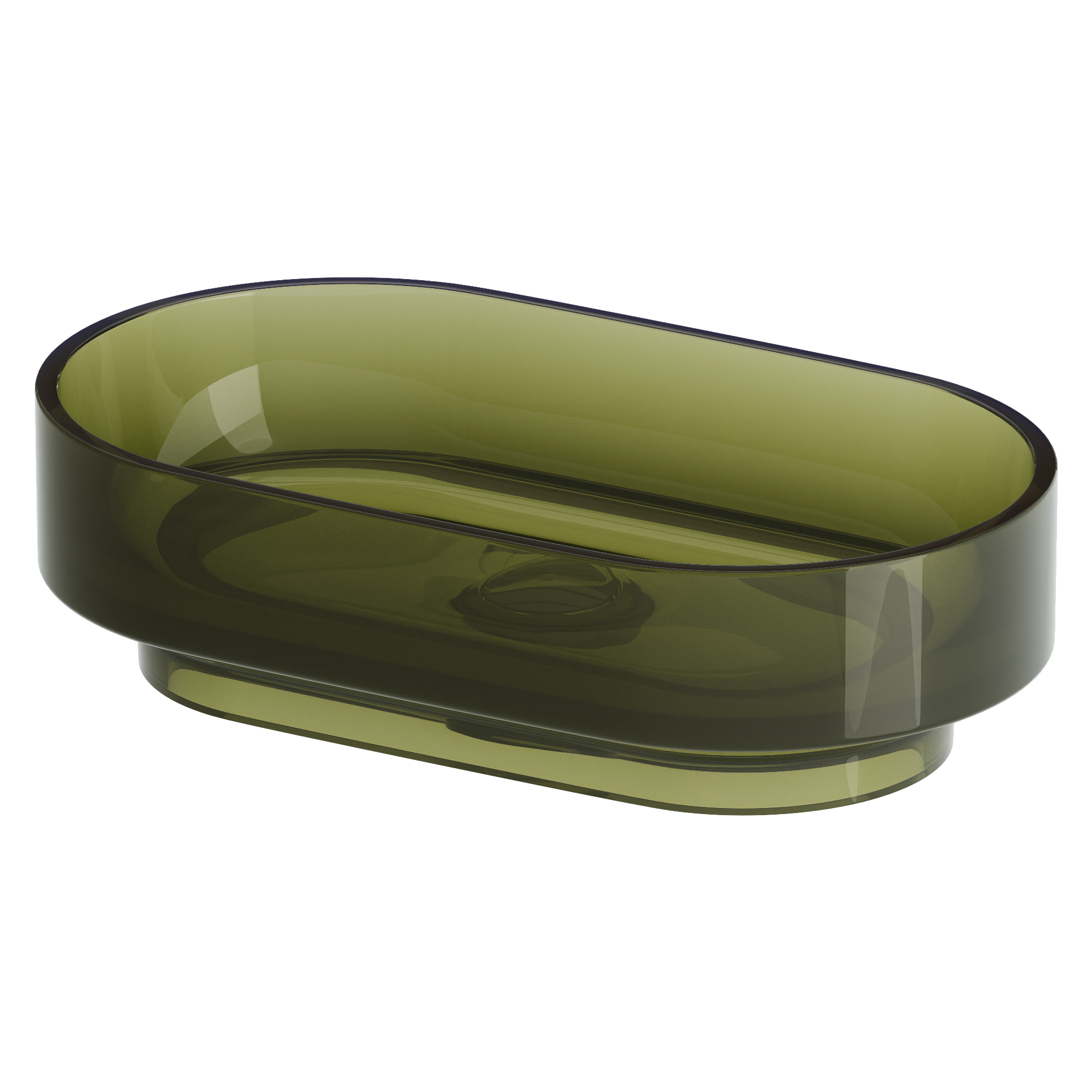 Раковина овальная, полиэфирная OLIVE 809-G-OL