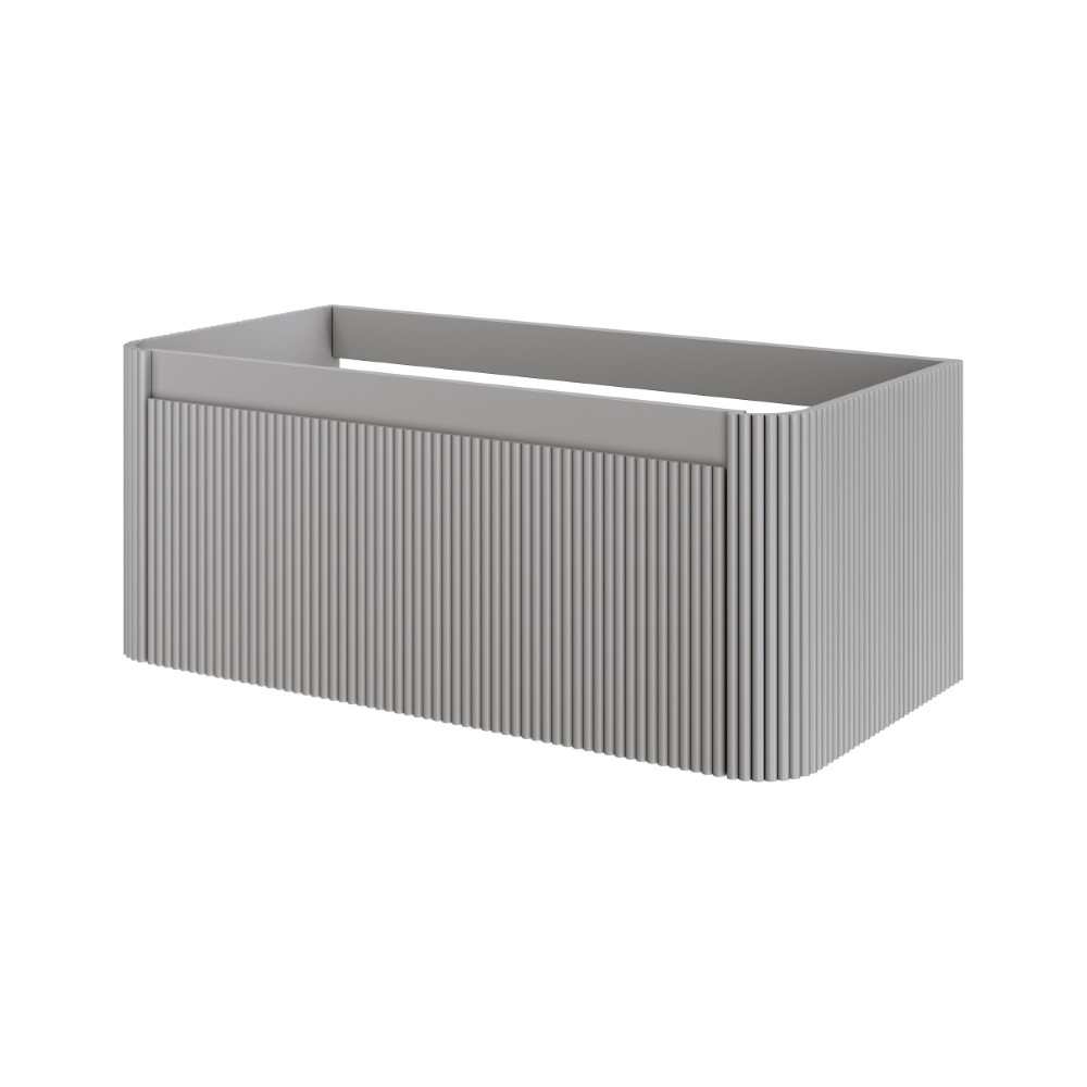 Тумба без раковины VOI рифл. 100см LUNA 782-100-R-L