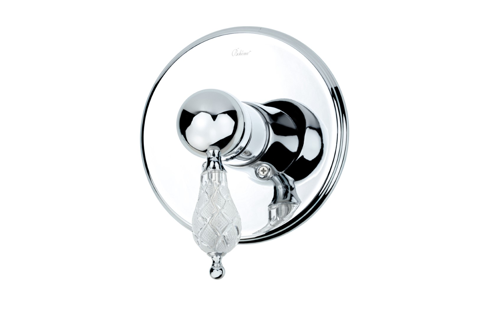 Встраиваемый смеситель для душа Boheme Crystal 265-CRST
