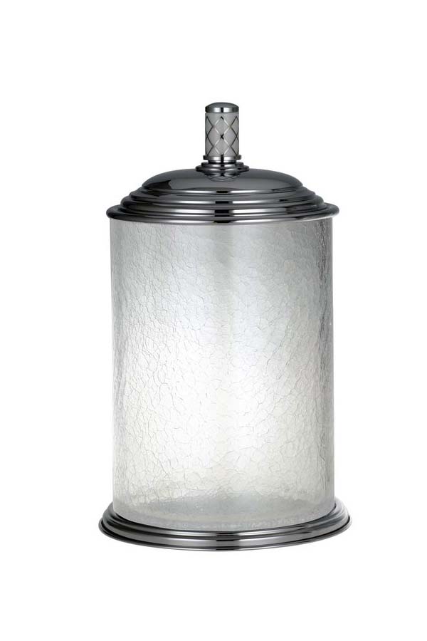 Ведро для мусора Boheme Murano 10914-W-CR