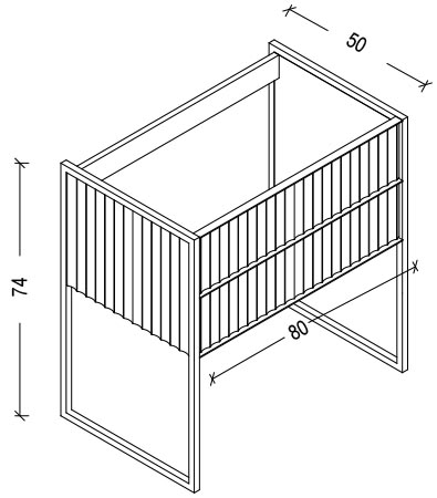Тумба MONACO 80см h74см бордо глянец + золото под раковину чашу 867-080-RG