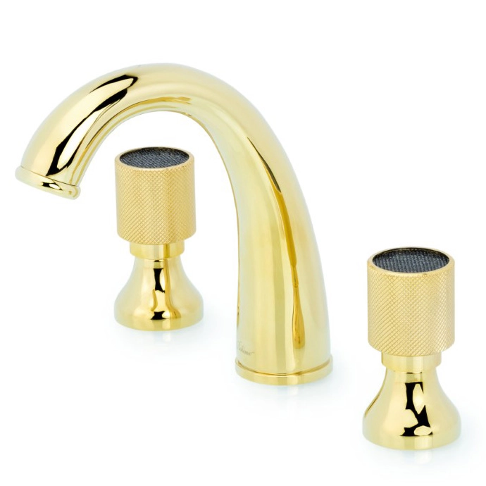 Смеситель для раковины Boheme Royal Cristal 297-Royal/CRST black