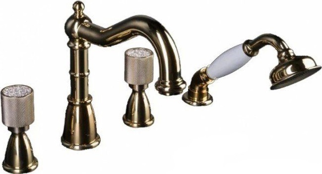 Смеситель на борт ванны Boheme Royal 395-Royal