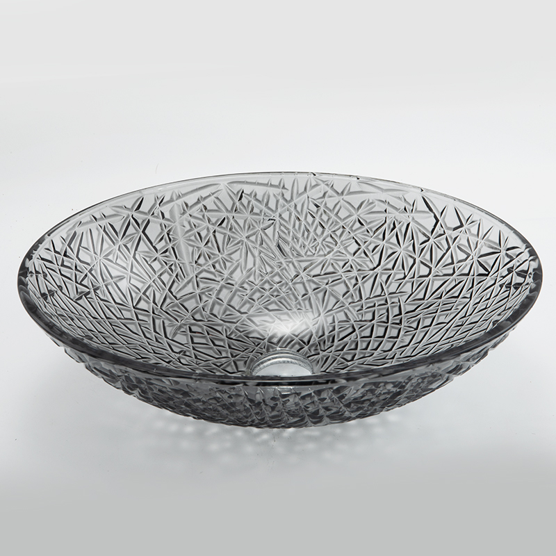 Раковина накладная хрустальная 51 см ArmadiArt NeoArt 813-B