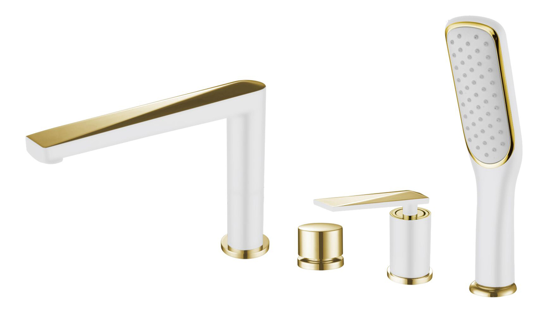 Смеситель на борт ванны Boheme Venturo 380-W