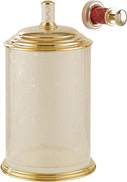 Ведро для мусора Boheme Murano 10914-R-G