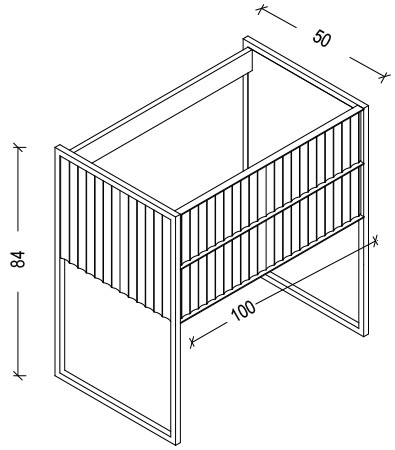 Тумба MONACO 100см h84см белая глянец + хром под раковину моноблок 866-100-WCR