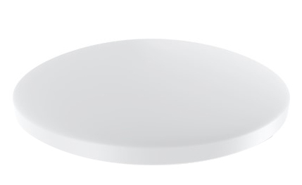 Крышка для донного клапана ArmadiArt белая кориан (накручивается на клик-клак)