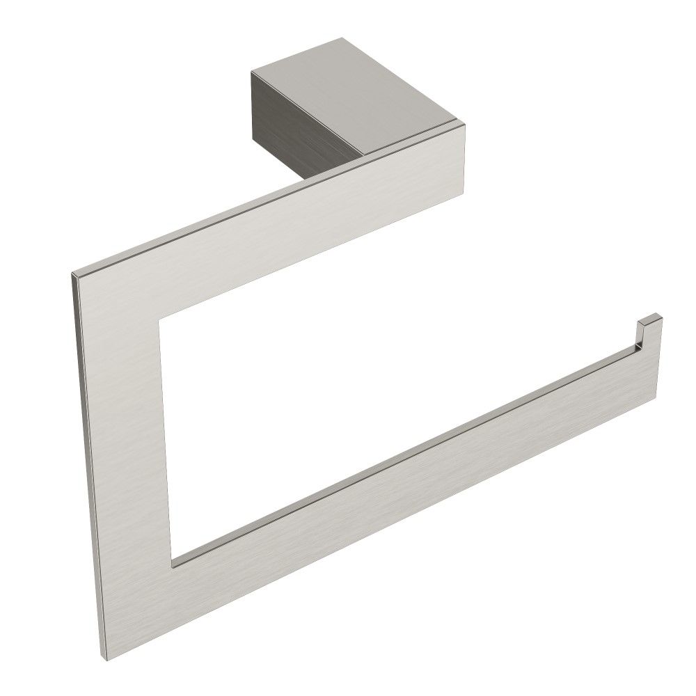 Полотенцедержатель кольцо Qubic Nickel Brush 10725-NB