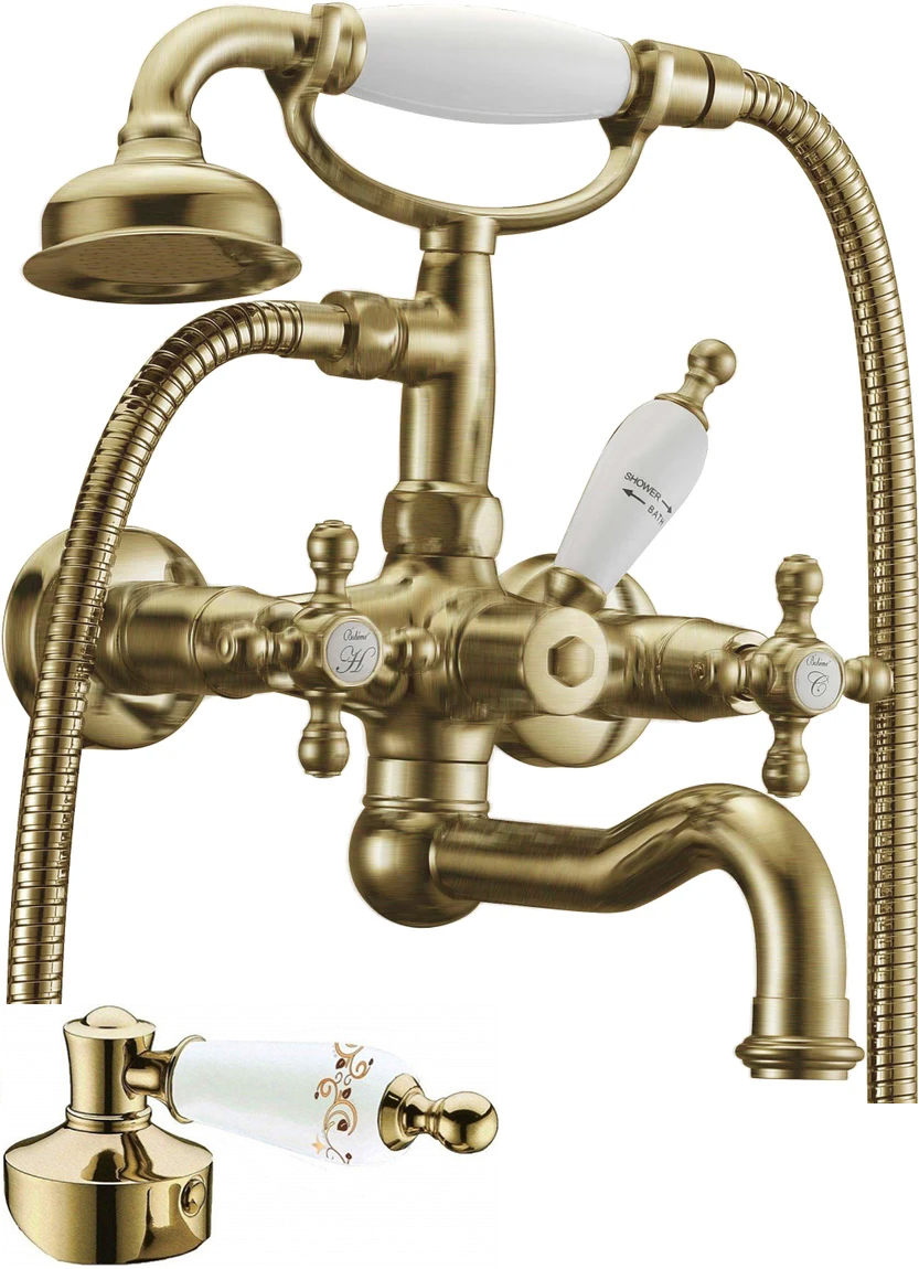 Смеситель для ванны Boheme Medici 313-PR
