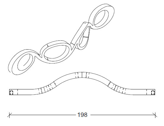 Ручка ArmadiArt NeoArt Wave 825-G