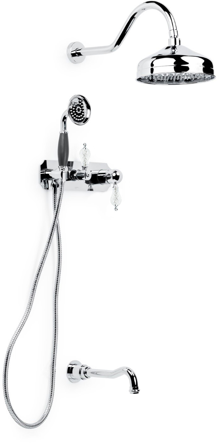 Встраиваемая душевая система Boheme Tradizionale 268-CRST