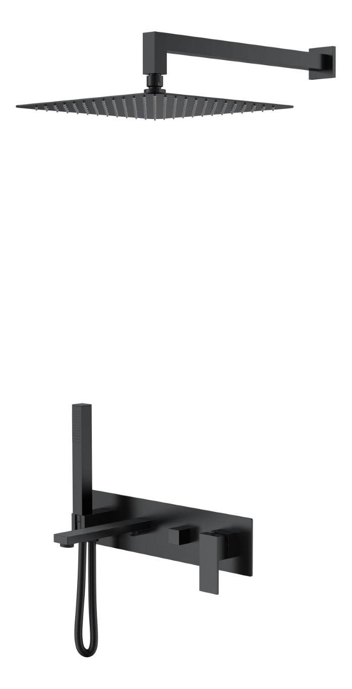 Встраиваемая душевая система Boheme Qubic 474-B