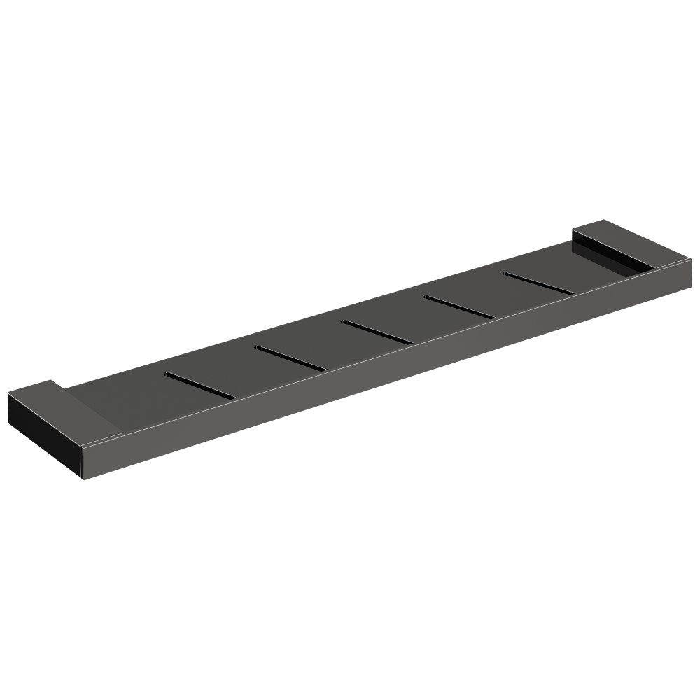 Полка Qubic Shine Gun Metal 10736-SGM