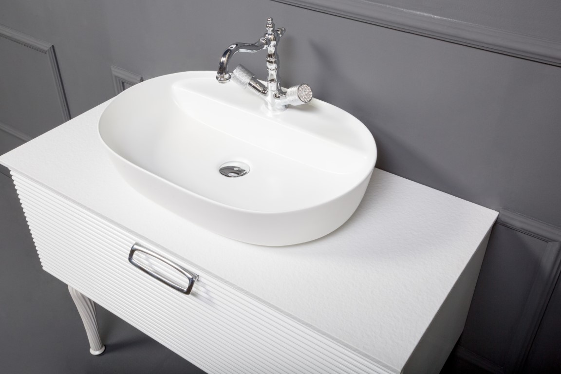 Тумба под раковину 100 см ArmadiArt Vallessi Avantgarde Linea 842-100-WCR