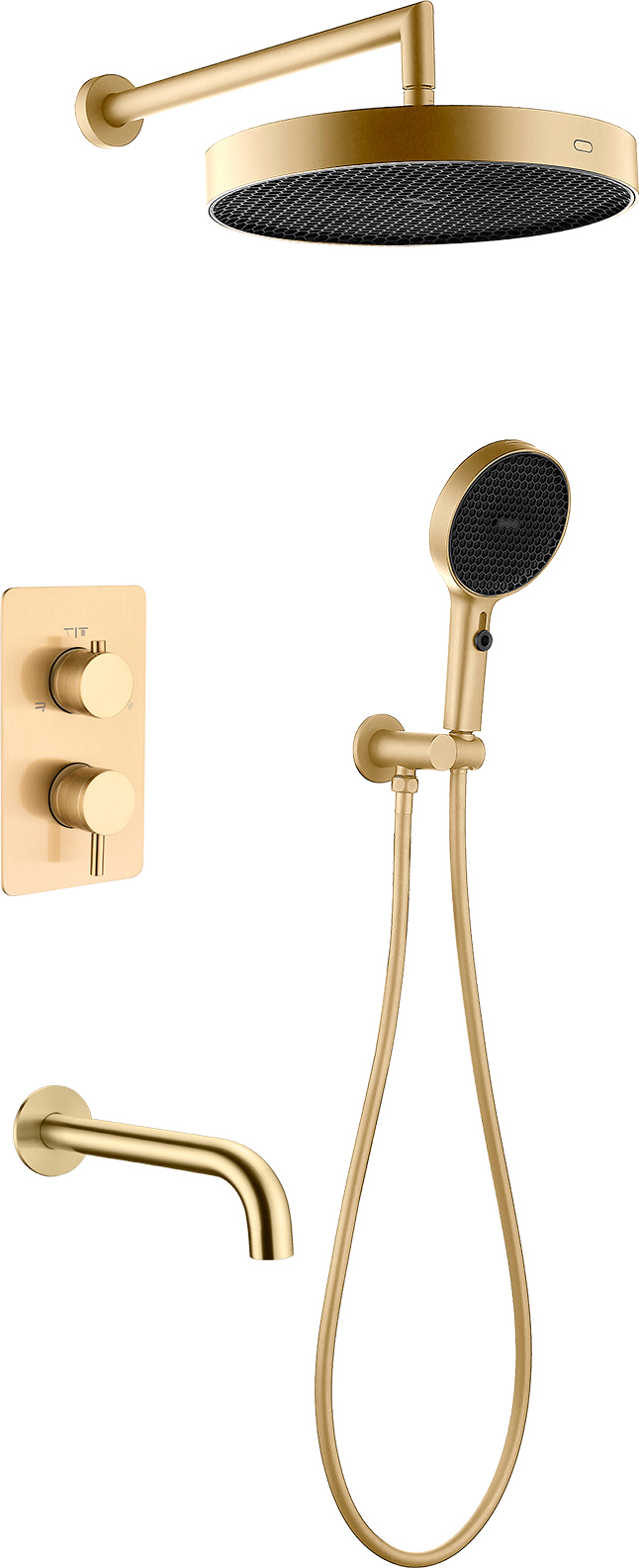 Комплект для душа Boheme Cell 427-MG/135-3-MG/625-MG