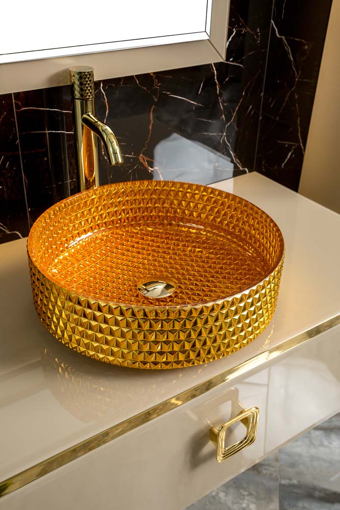 Столешница стекло 100см прямая Капучино Lucido 853-100-CP Lucido