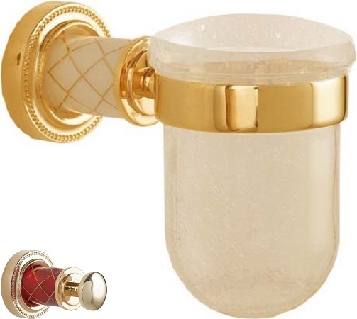 Стакан для зубных щеток Boheme Murano 10904-R-G