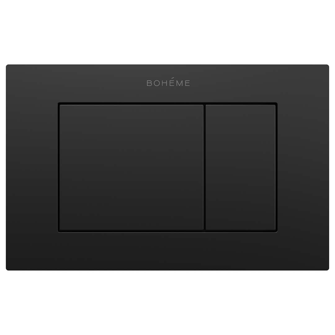 Кнопка для инсталляции, нерж.сталь BLACK NEW 650/2-B