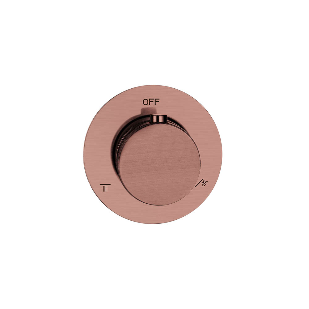 Дайвертер встраиваемый 2-режима UNO COPPER BRUSHED 624/2-CB