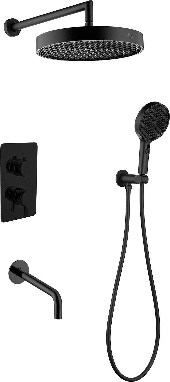 Комплект для душа Boheme Cell 427-B/135-3-B/625-B