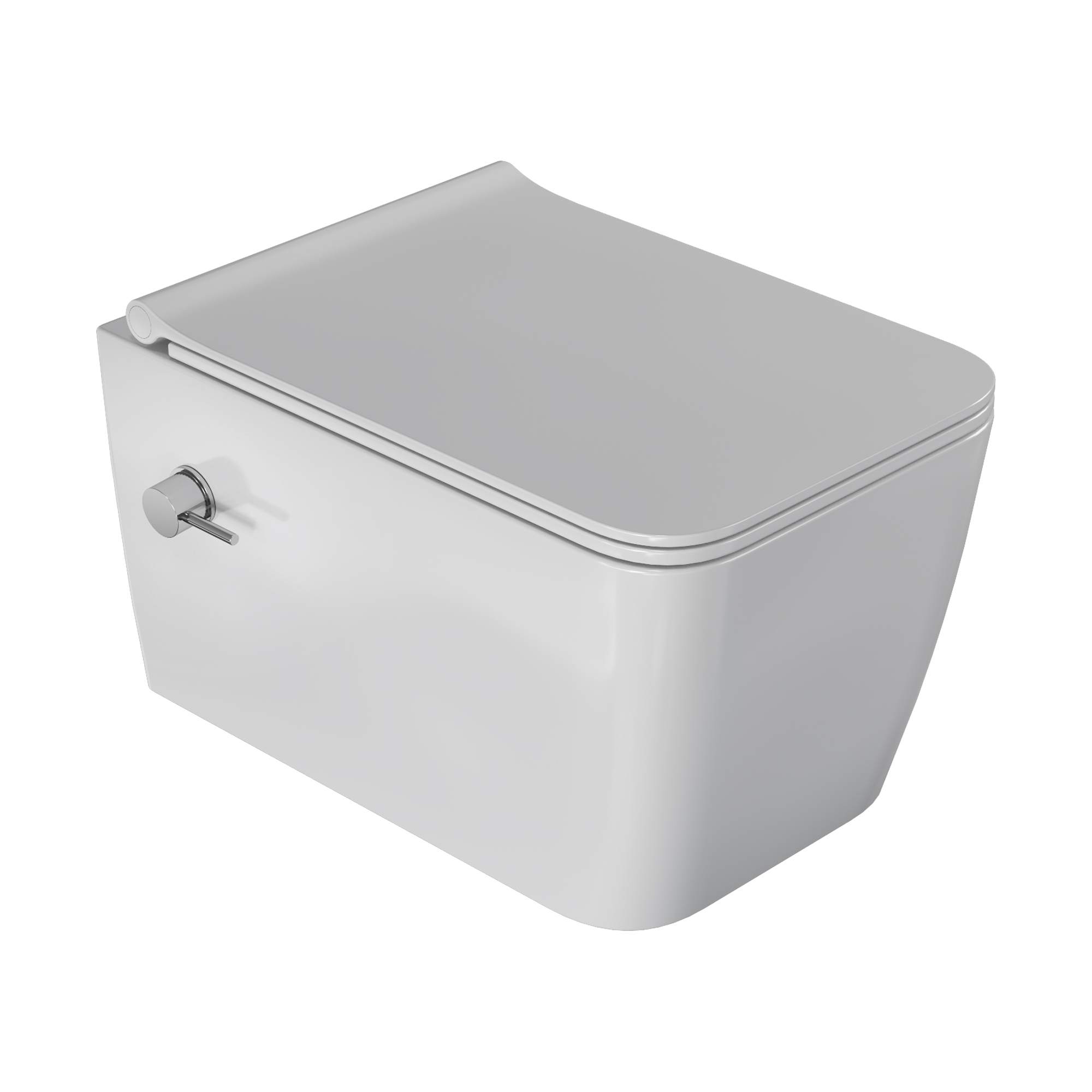 Унитаз подвесной с функцией биде Boheme Zen 967-SET-2-W