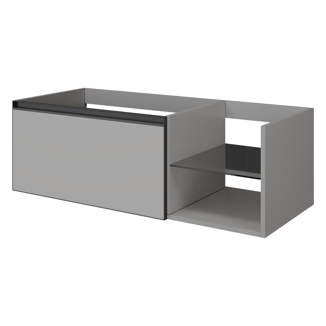 Тумба под раковину 120 см ArmadiArt Quatro 6 790-M6-120-L-A