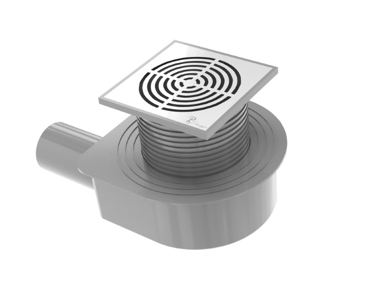 Душевой трап 15х15 см ArmadiArt Smart Design 984-15-CR