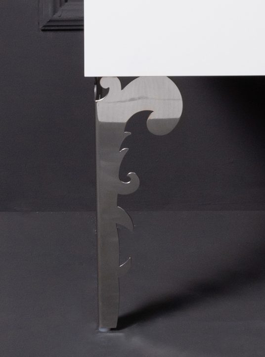 Ножки AJUR nova хром, h34 (пара) 880-CR