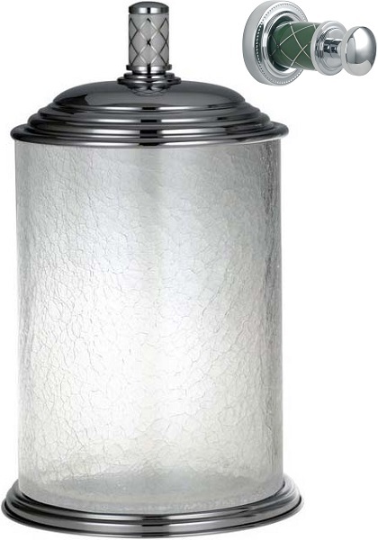 Ведро для мусора Boheme Murano 10914-GR-CR