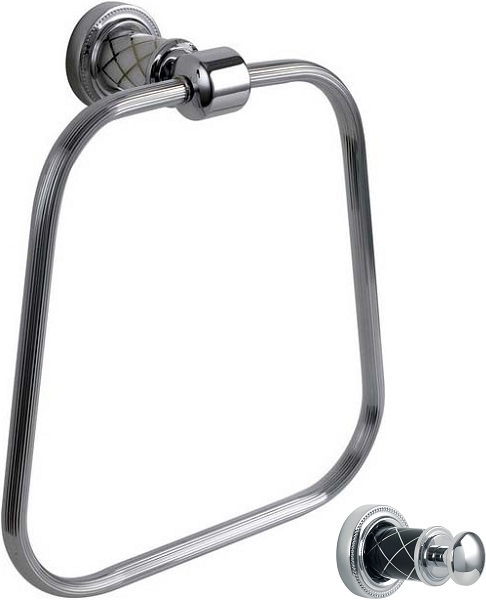 Держатель полотенец Boheme Murano 10905-B-CR