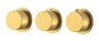 Смеситель встроенный с термостатом STICK DIAMOND MATT GOLD 3-проходной 124-T-3-MG.1