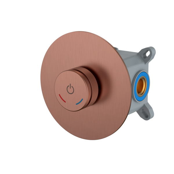 Смеситель автоматический встроенный TECH Brushed Bronze 154-4-BRB