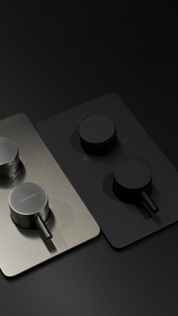 Встраиваемый термостат Boheme Cell 134-2-B на 2 источника