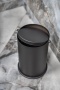 Ведро для мусора с вращающейся крышкой Black 10916-B