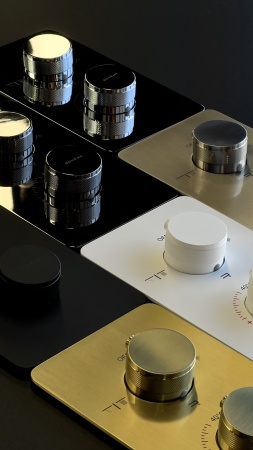 Встраиваемый термостат Boheme Cell 134-3-CR на 3 источника