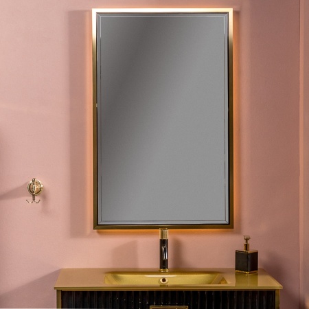 Зеркало с подсветкой 70х110 см ArmadiArt Monaco 566-BG
