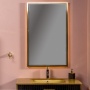 Зеркало с подсветкой 70х110 см ArmadiArt Monaco 566-BG