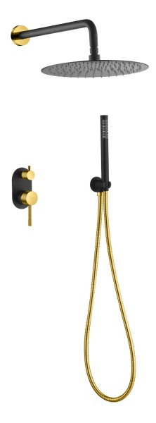 Встраиваемая душевая система Boheme Uno 464-BG