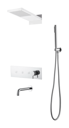 Встраиваемая душевая система Boheme Fusion 130-2-CR