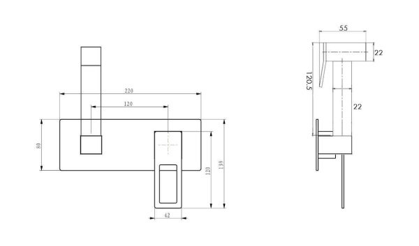Гигиенический душ Boheme Q 147-WUW