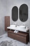 Раковина накладная Ø41,5 см ArmadiArt Sole Corian 819-W